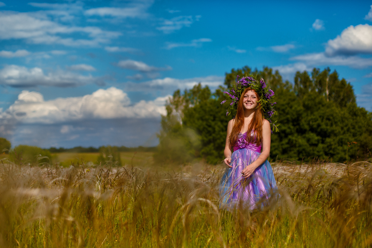 Фотосессии на природе. Портретный фотограф в Кемерово Алеся Цайтлер