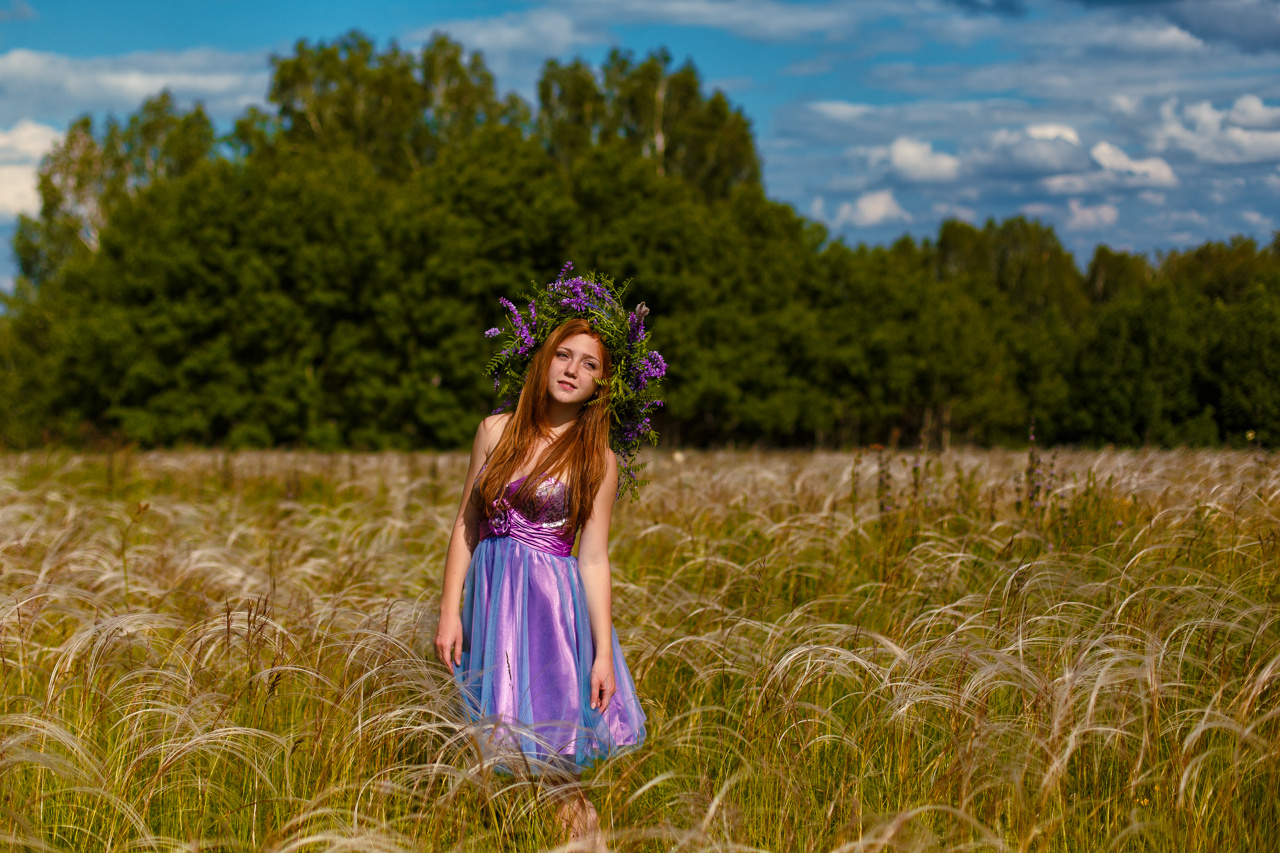 Фотосессии на природе. Портретный фотограф в Кемерово Алеся Цайтлер
