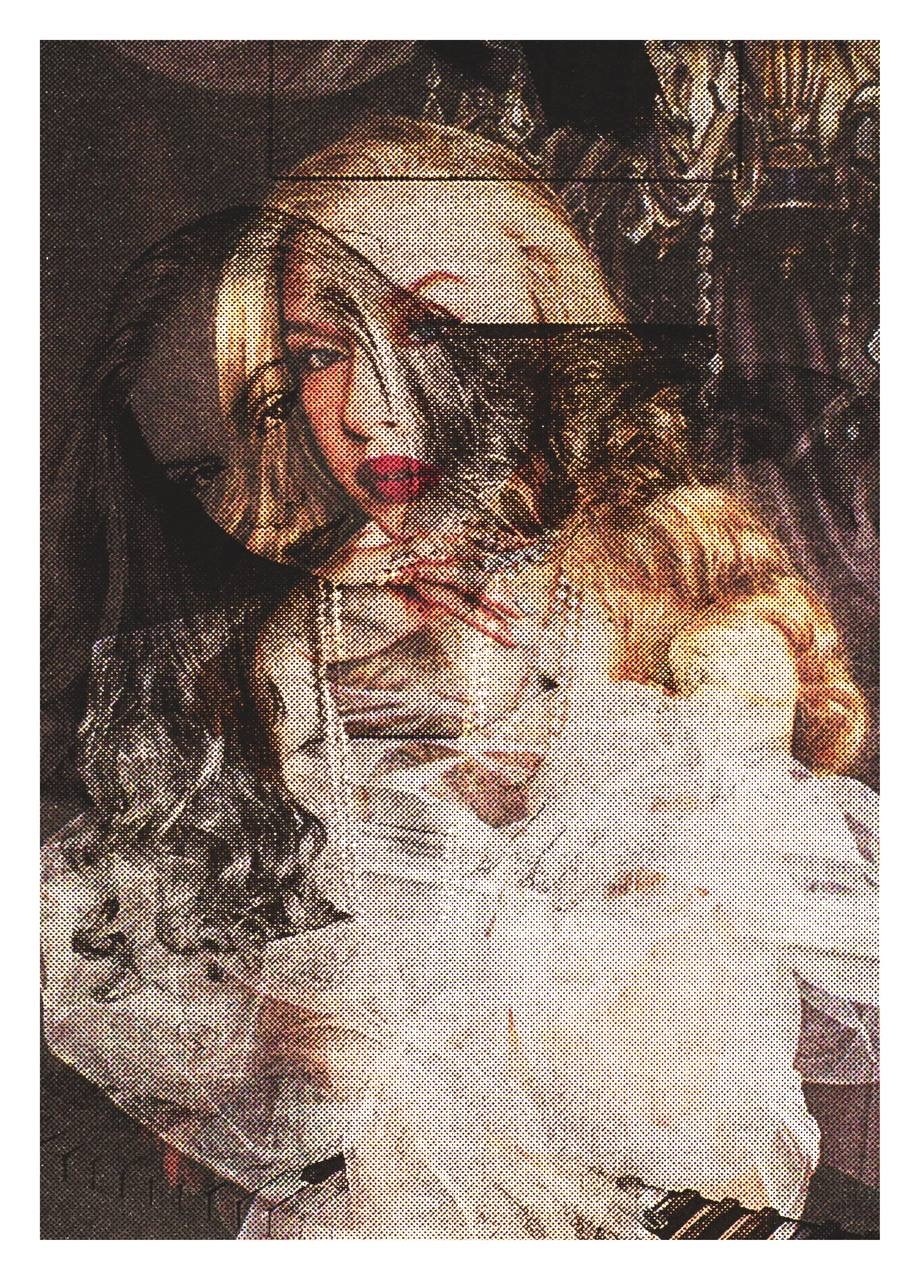 Коллажи. Маська