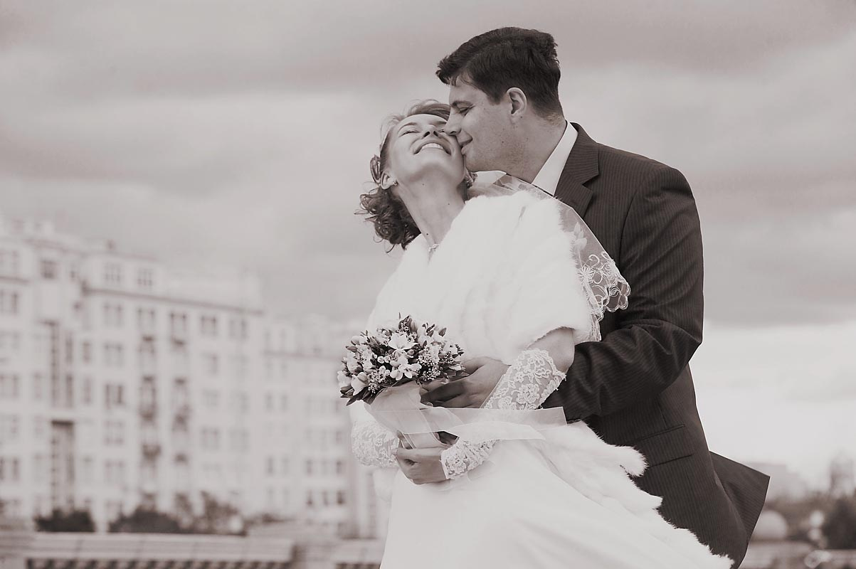 Свадьба Рита и Сергей Обработка в стиле 80-х. Skazka.wfolio.pro