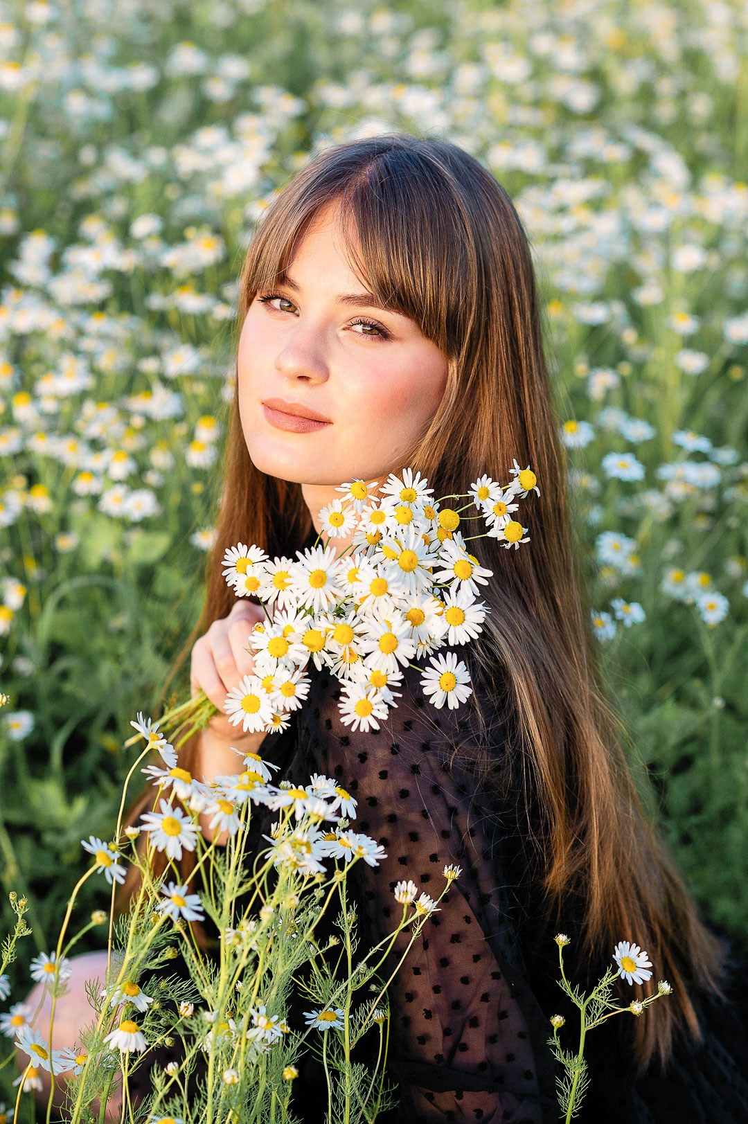 Фотосессия в ромашках. Фотосессии в Москве, женский и семейный фотограф Юлия Михайленко