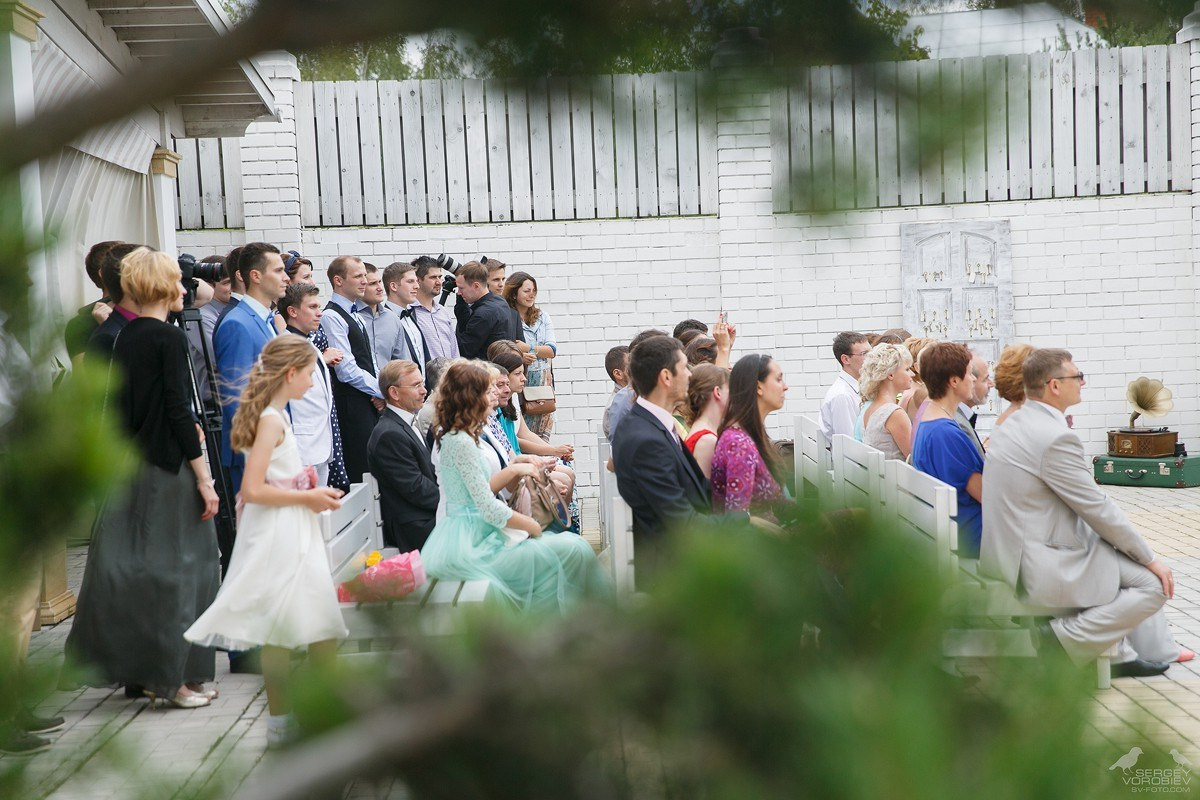 Романтическая свадебная история. Свадебный фотограф в Нижнем Новгороде и Москве Сергей Воробьев
