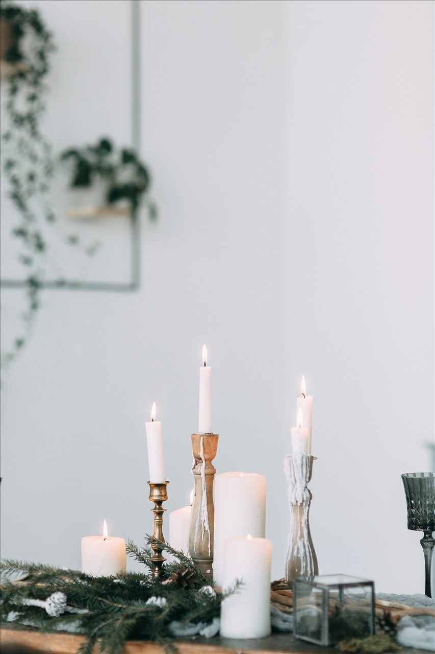 Стильная зимняя свадьба