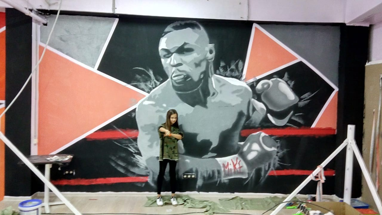 Роспись стен. Яр Панов Арт.Картины, татуировки, роспись стен и одежды в Москве