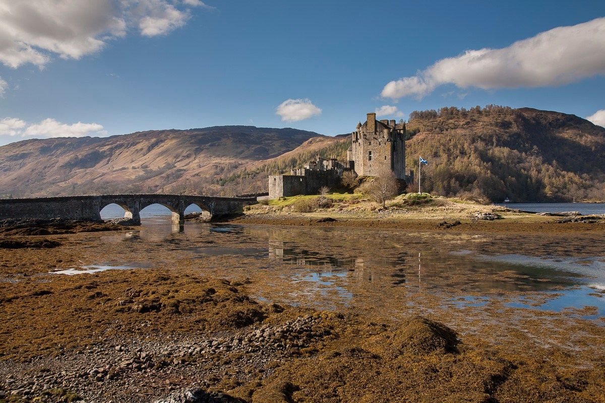 Шотландия, замок Eilean Donan. Фотограф Василий Буланов
