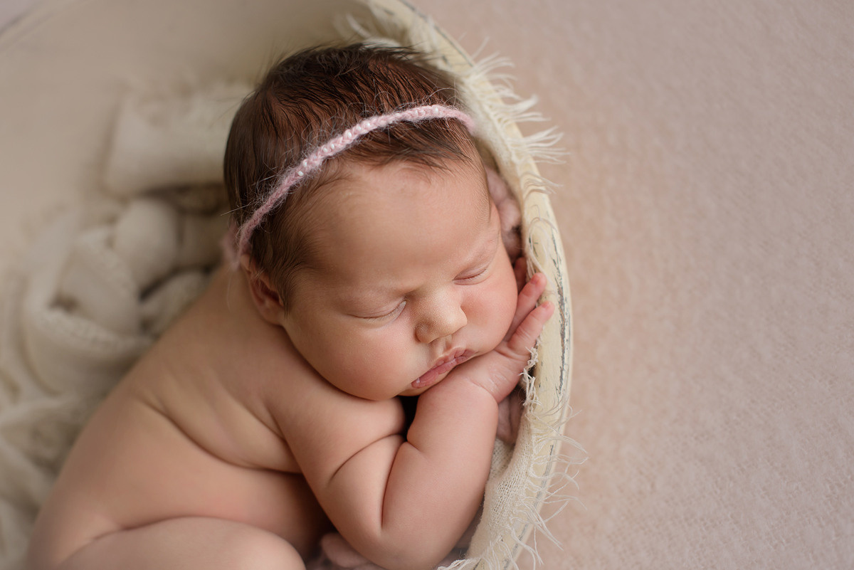 Лиля 9 дней (пакет Комфорт). Фотограф новорожденных Елена Панова