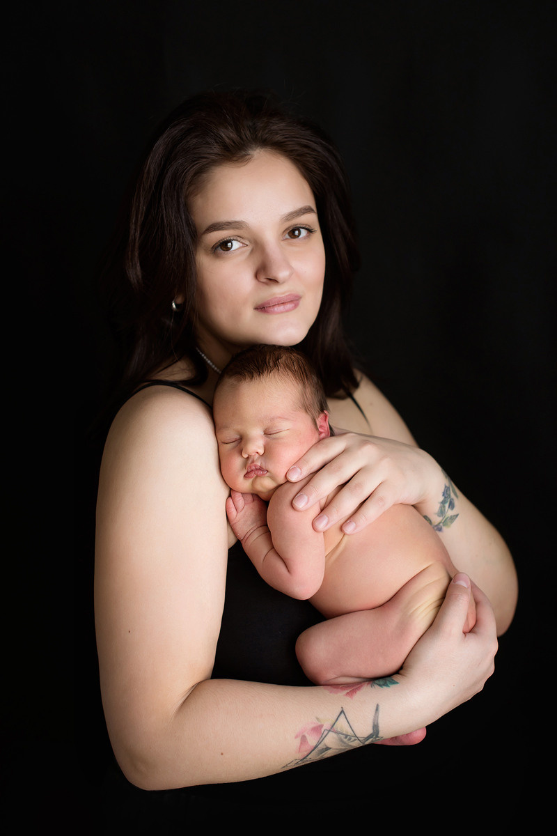 Лиля 9 дней (пакет Комфорт). Фотограф новорожденных Елена Панова