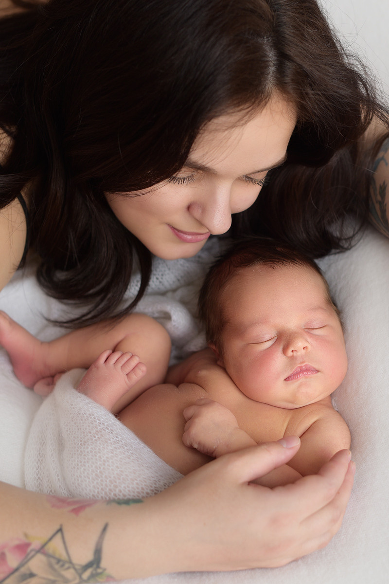 Лиля 9 дней (пакет Комфорт). Фотограф новорожденных Елена Панова