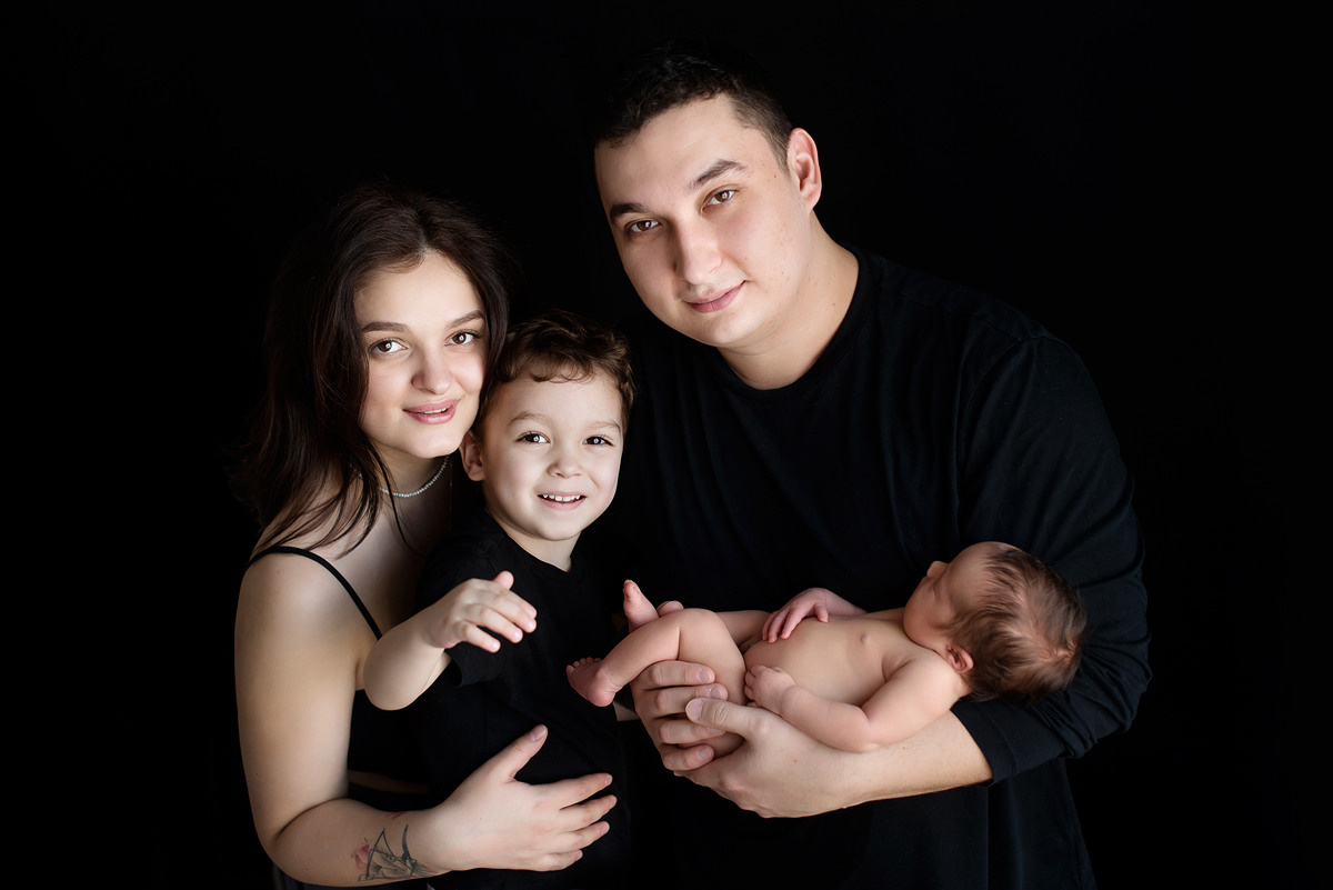 Лиля 9 дней (пакет Комфорт). Фотограф новорожденных Елена Панова