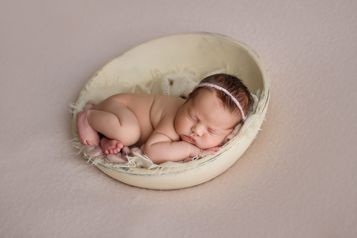 Лиля 9 дней (пакет Комфорт). Фотограф новорожденных Елена Панова