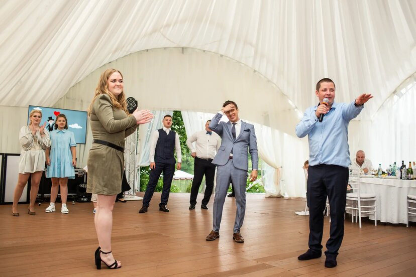 Милена и Илья. Ведущий на свадьбу в Москве Зубков Алексей