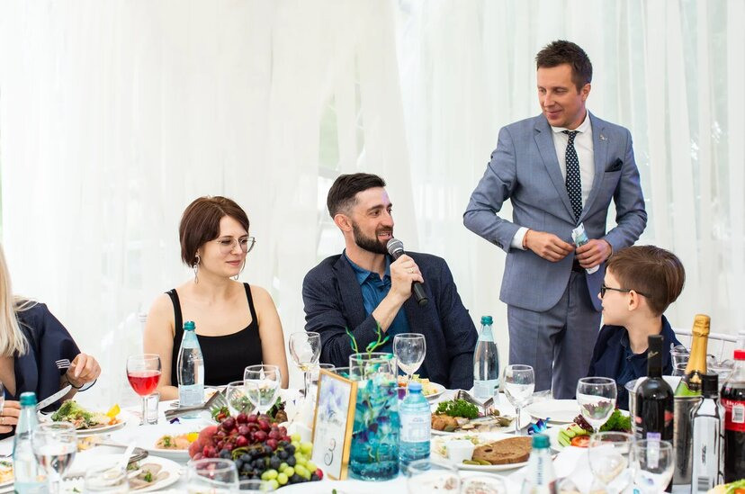 Милена и Илья. Ведущий на свадьбу в Москве Зубков Алексей