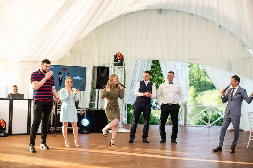 Милена и Илья. Ведущий на свадьбу в Москве Зубков Алексей