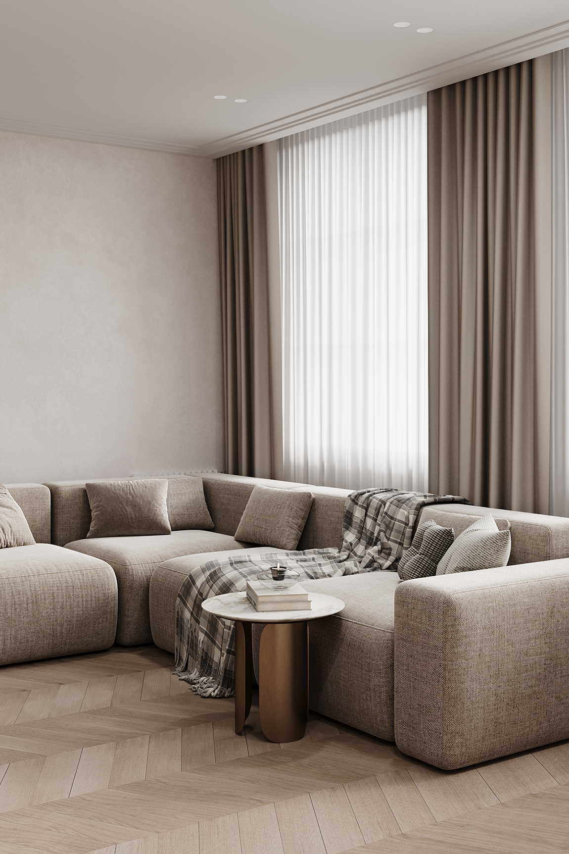 Квартира в ЖК Манхеттен. Дизайнер интерьера | Сабир Ульмаскулов