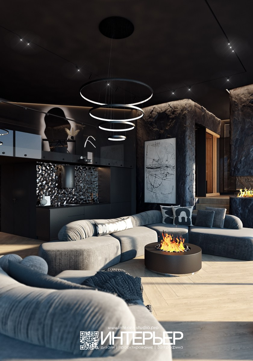 Дизайн-проект Гостевого дом со Спа, Хамамом, сауной и Джакузи в г. Кисловодске. Дизайн интерьера, 3D визуализация и 3D моделирование. Создание проектов и чертежей. КМВ: Кисловодск, Пятигорск, Ессентуки и удаленно