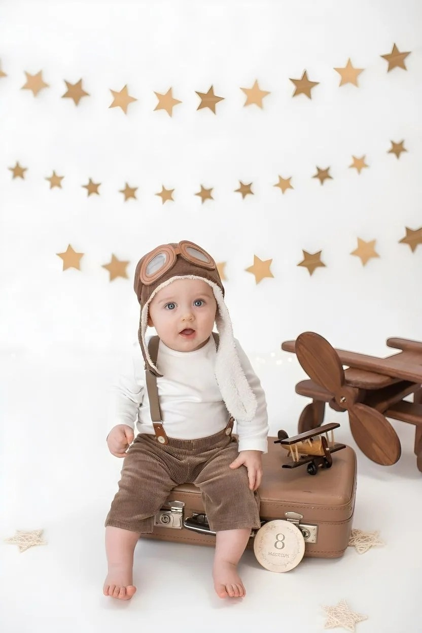 Тематические образы от 8 месяцев. Детский семейный фотограф на первый годик город Новосибирск Дымова Светлана пакеты всё включено 1-3 года