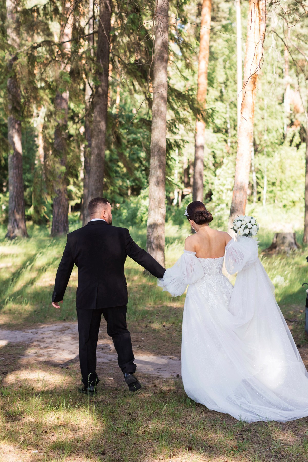 Свадебная фотосессия на берегу Горьковского моря. Свадебный фотограф в Нижнем Новгороде и Москве Сергей Воробьев