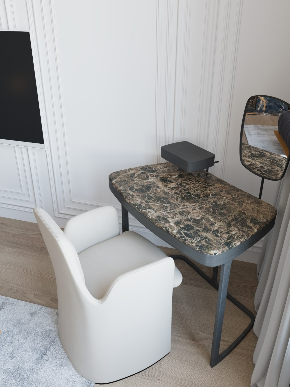 Квартира в ЖК «Столичный», 139 м². Rezells Architects — дизайн жилых и коммерческих интерьеров