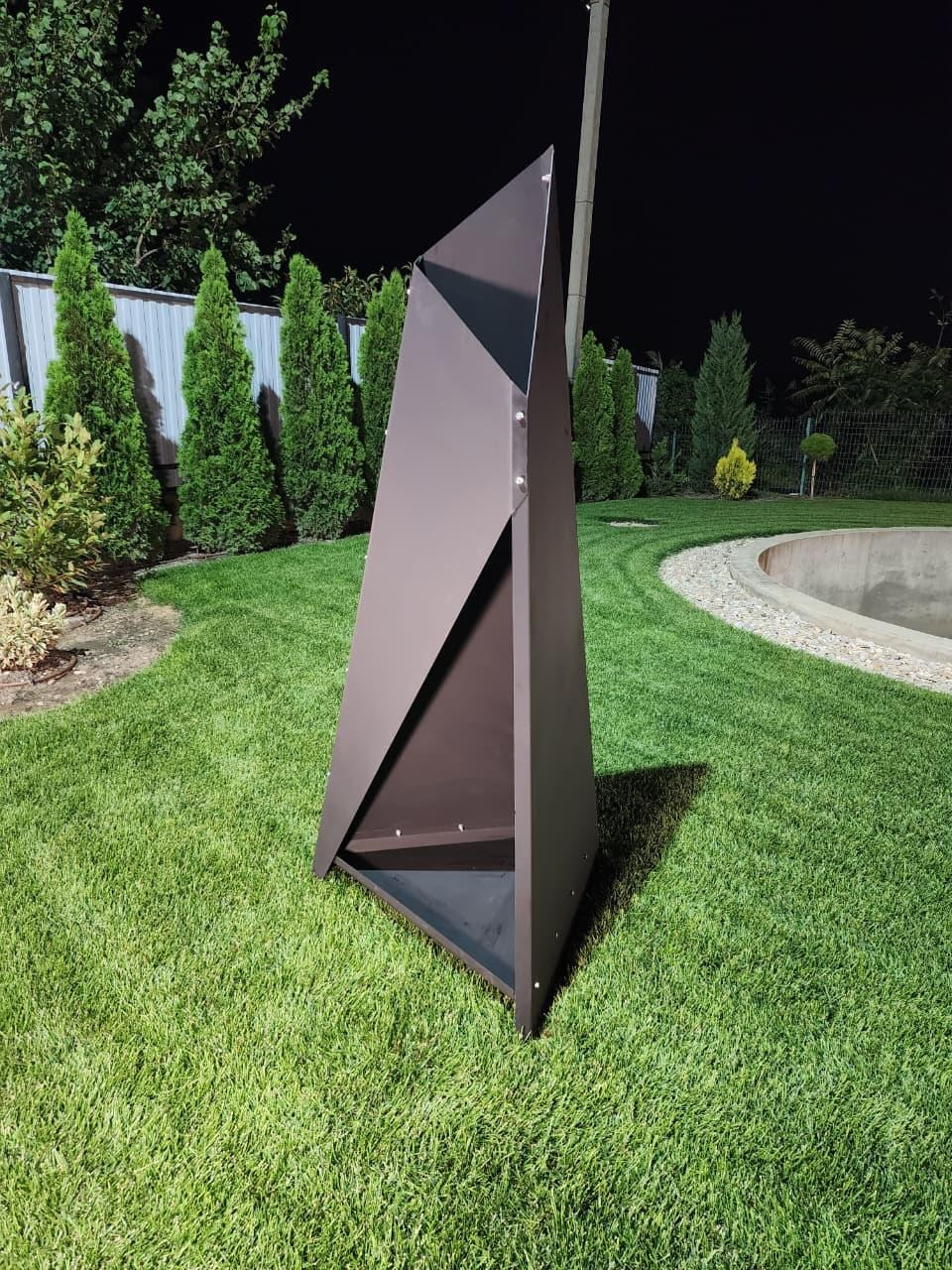 «Конверт» уличный камин. Купить / заказать мангал для дома в Краснодаре от производителя «Мангал Мастер»