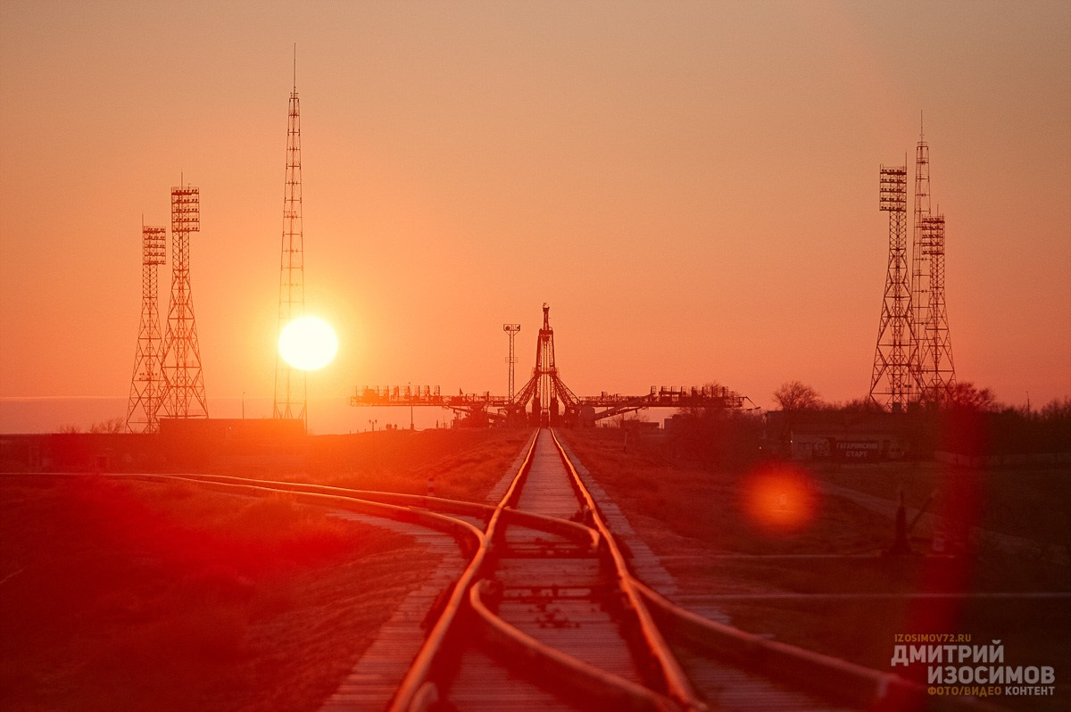 Байконур. Запуск «Союз ТМА-16М» на МКС