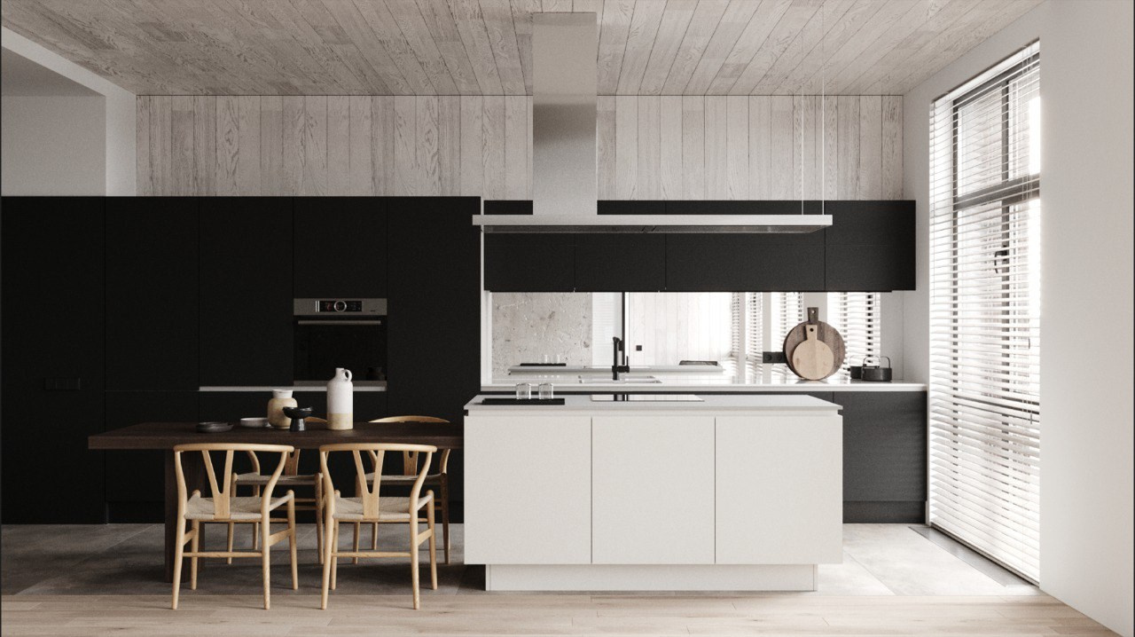 Apartment Interior Visualization. Glukhova Elizaveta  — AI Creator & 3D Visualizer for Interior, Fashion & Beauty Brands