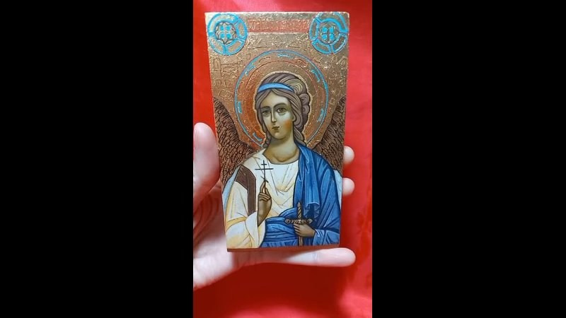 Купить или заказать рукописную икону в Москве или Санкт-Петербурге. Светлана Фатьянова