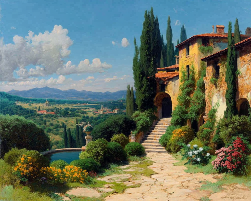 ПЕЙЗАЖ. Художник Дмитрий Рыжиков