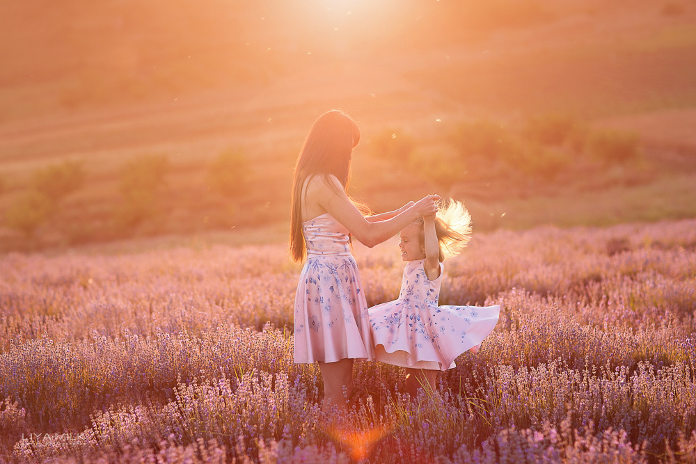 Фотосессия в Лаванде. Фотограф Лия Милк | Москва, Подмосковье