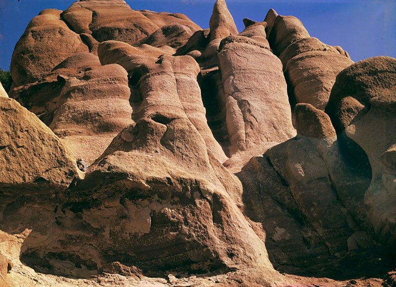 Отложения пемзы на правом берегу р. Гейзерной