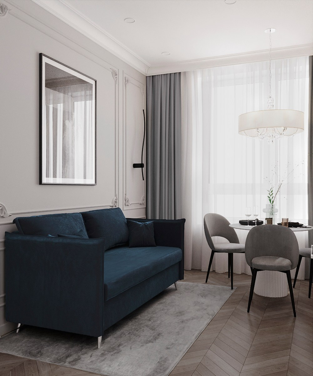 Черно-белая эстетика ЖК Вереск. АСТАХОВА DESIGN дизайн интерьера +7 985 220 6109