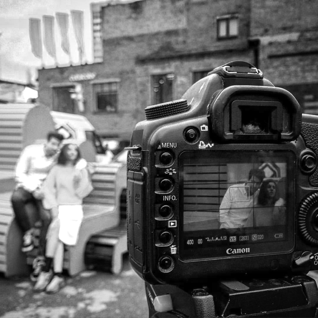 Backstage. Filmmaker Vadim Averin