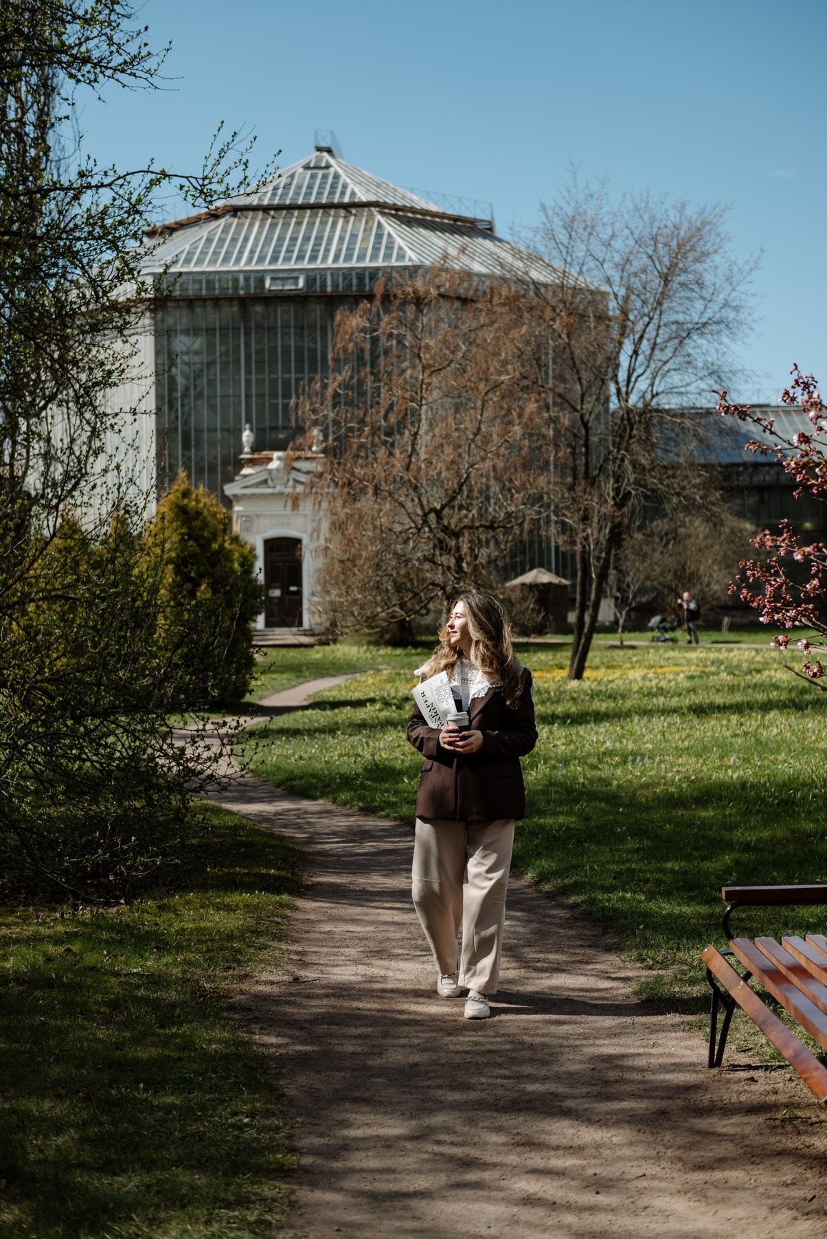 Марина с сакурой. Свадебный и семейный фотограф в Санкт-Петербурге Елена Худякова
