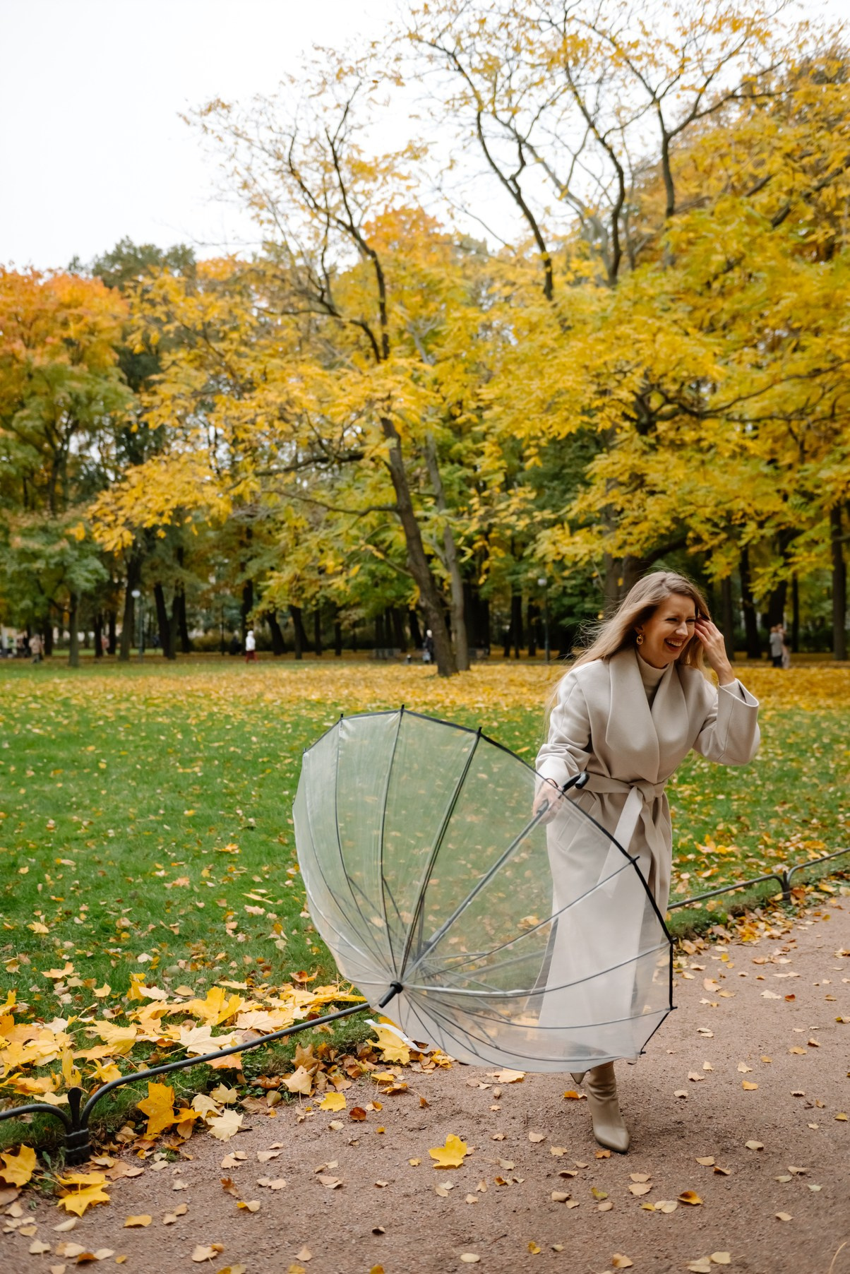 Осенняя фотосессия в Питере в Михайловском саду. Свадебный и сеейный фотограф в Санкт-Петербурге Елена Худякова