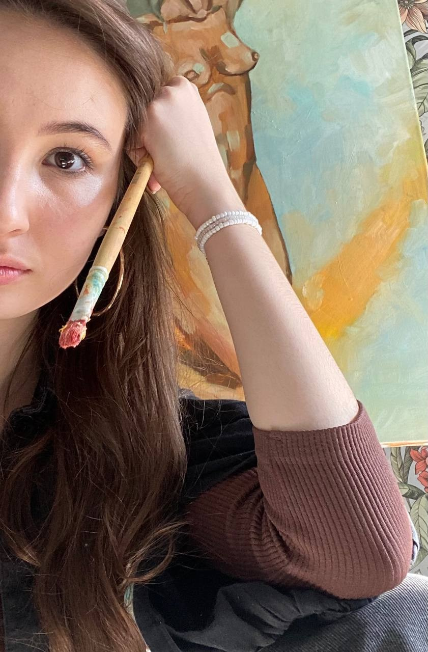 Живопись. Кузнецова Арина — женская художественная фотография, интуитивный художник