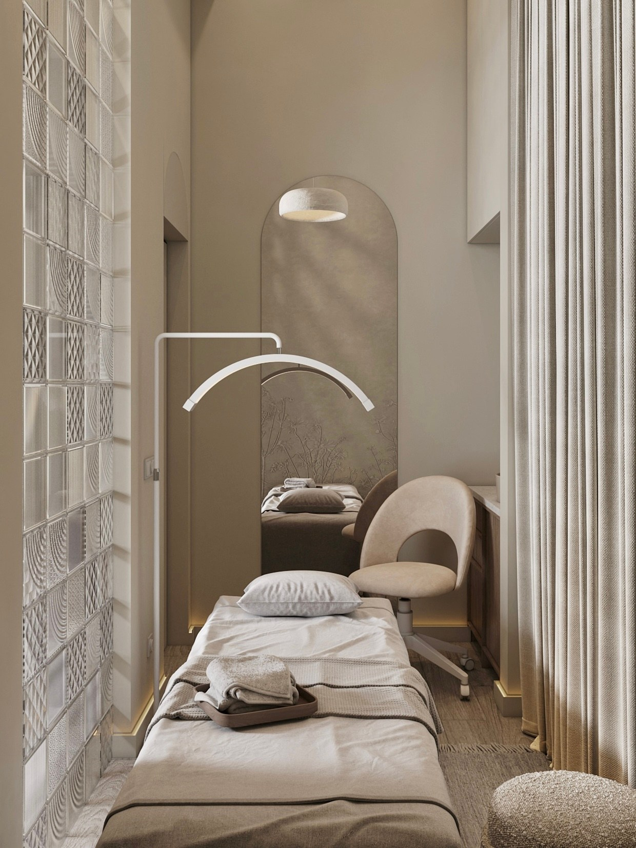FACIAL BEAUTY STUDIO. Бастракова Валерия — дизайнер интерьера с архитектурным образованием