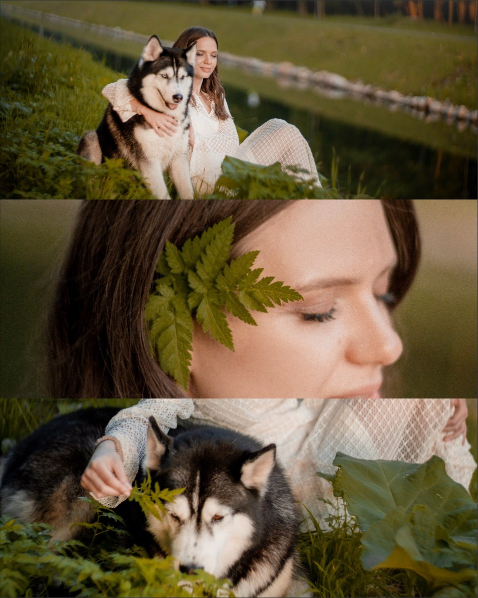 Мария и Вегас. Фотограф анималист в Москве и Санкт-Петербурге Свиридова Анна