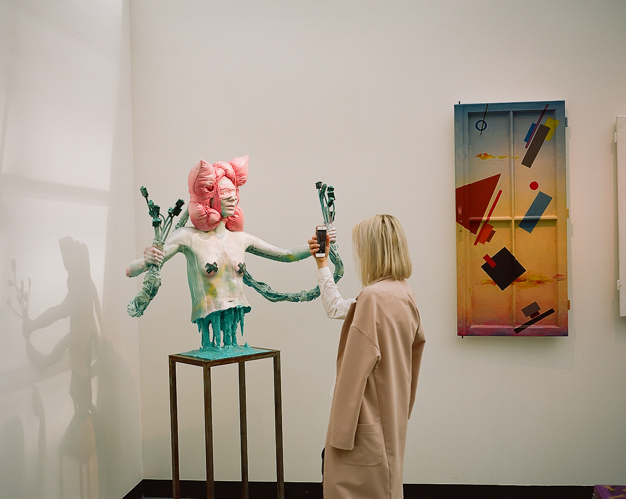 Commission for COSMOSCOW Art Fair. Anastasia Tsayder