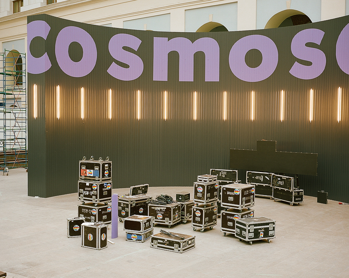 Commission for COSMOSCOW Art Fair. Anastasia Tsayder