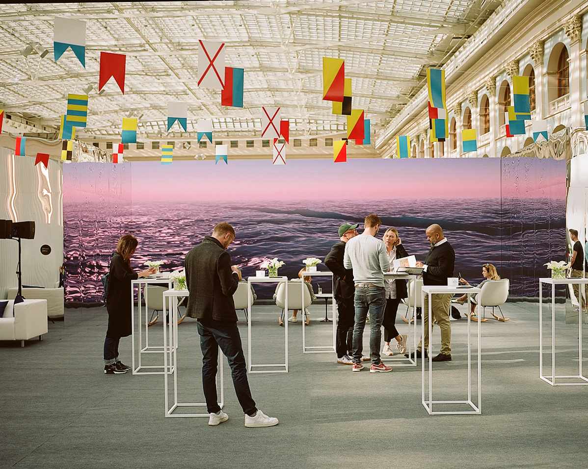 Commission for COSMOSCOW Art Fair. Anastasia Tsayder