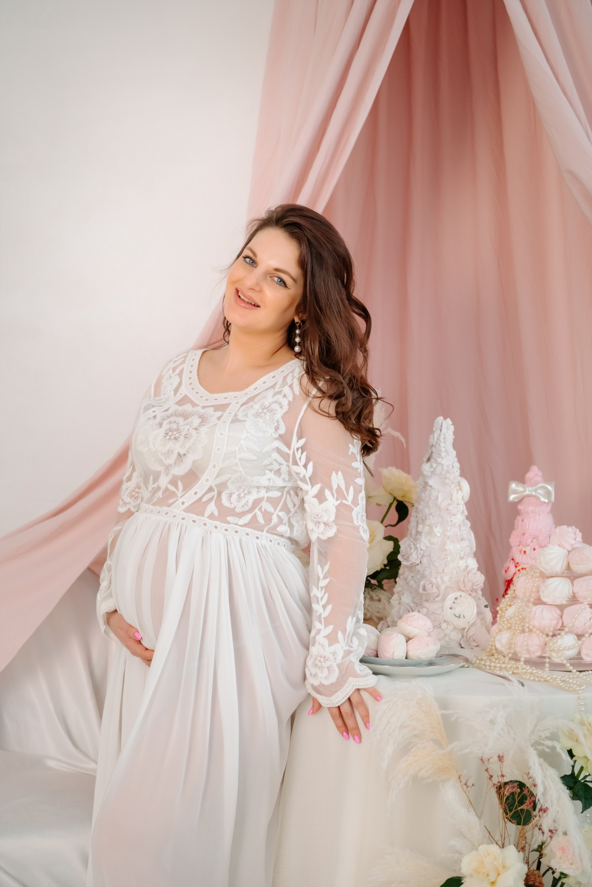 Беременность. Лена в цветах. Свадебный и сеейный фотограф в Санкт-Петербурге Елена Худякова