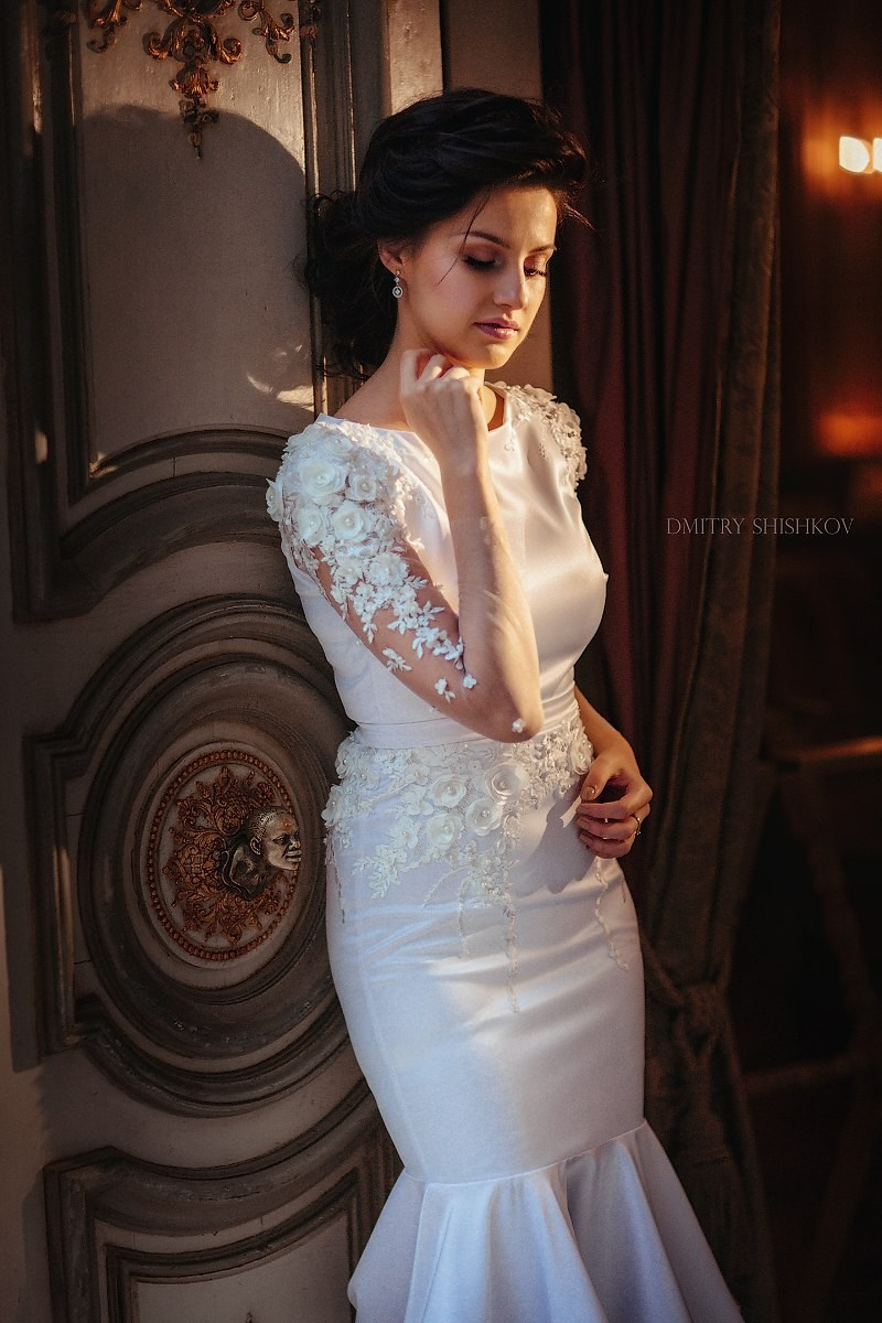 Примеры свадебных платьев. Модельер Евгений Бременев