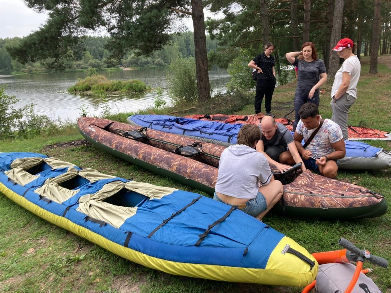 Сплав на байдарках 21.08.21. Галерея Фантим