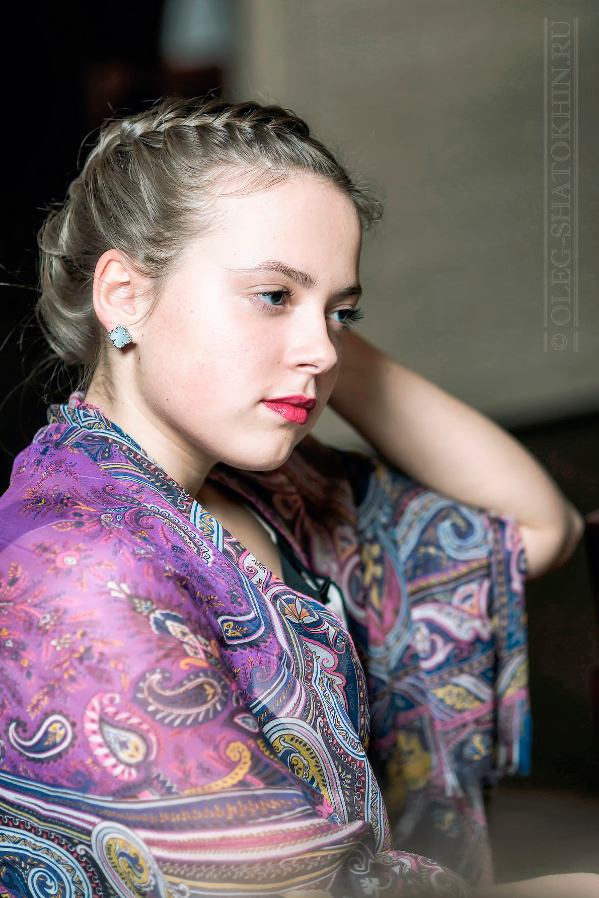 Портреты в студии. Модельное портфолио, портфолио. Свадебный фотограф Олег Шатохин  Москва и Московской область