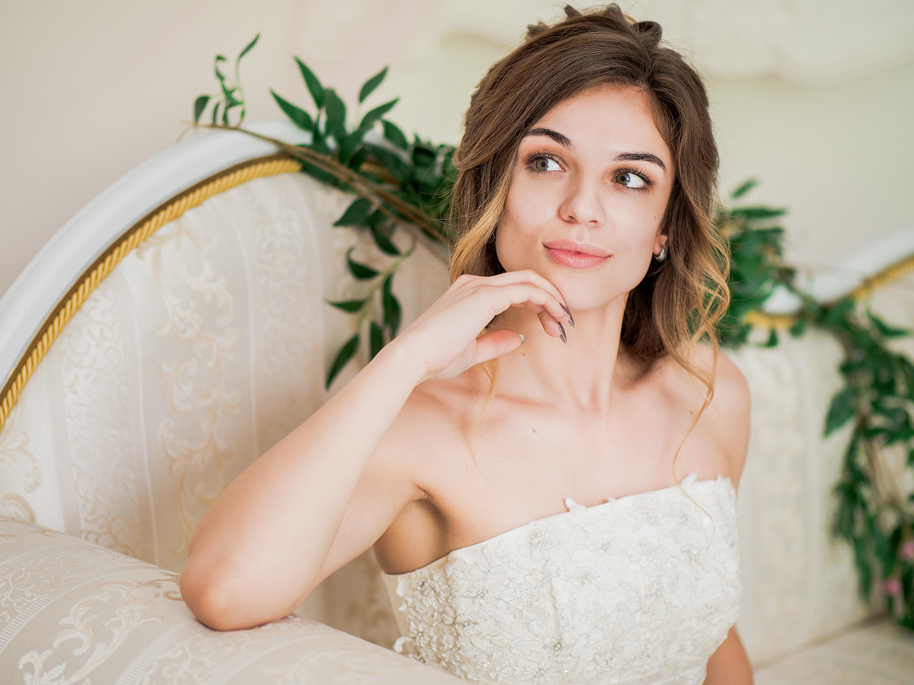 Свадебная фотосессия в студии. Свадебный фотограф во Владимире - Мария Широкорядова