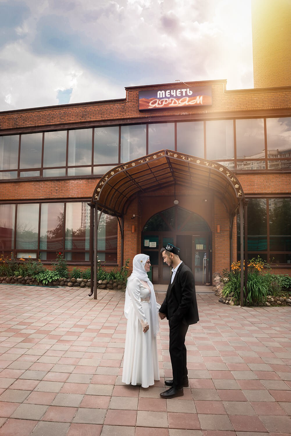 Никах Акмала и Жени. Стилист, видеограф, фотограф на никах и свадьбу в Москве, Лейла Влад nikahmsk