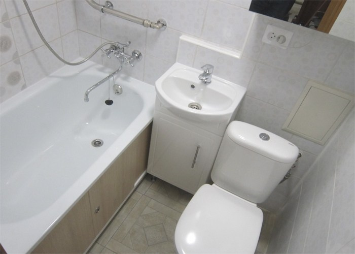 Ремонт санузла бульвар Новаторов. Делаем ремонт квартир в Санкт-Петербурге