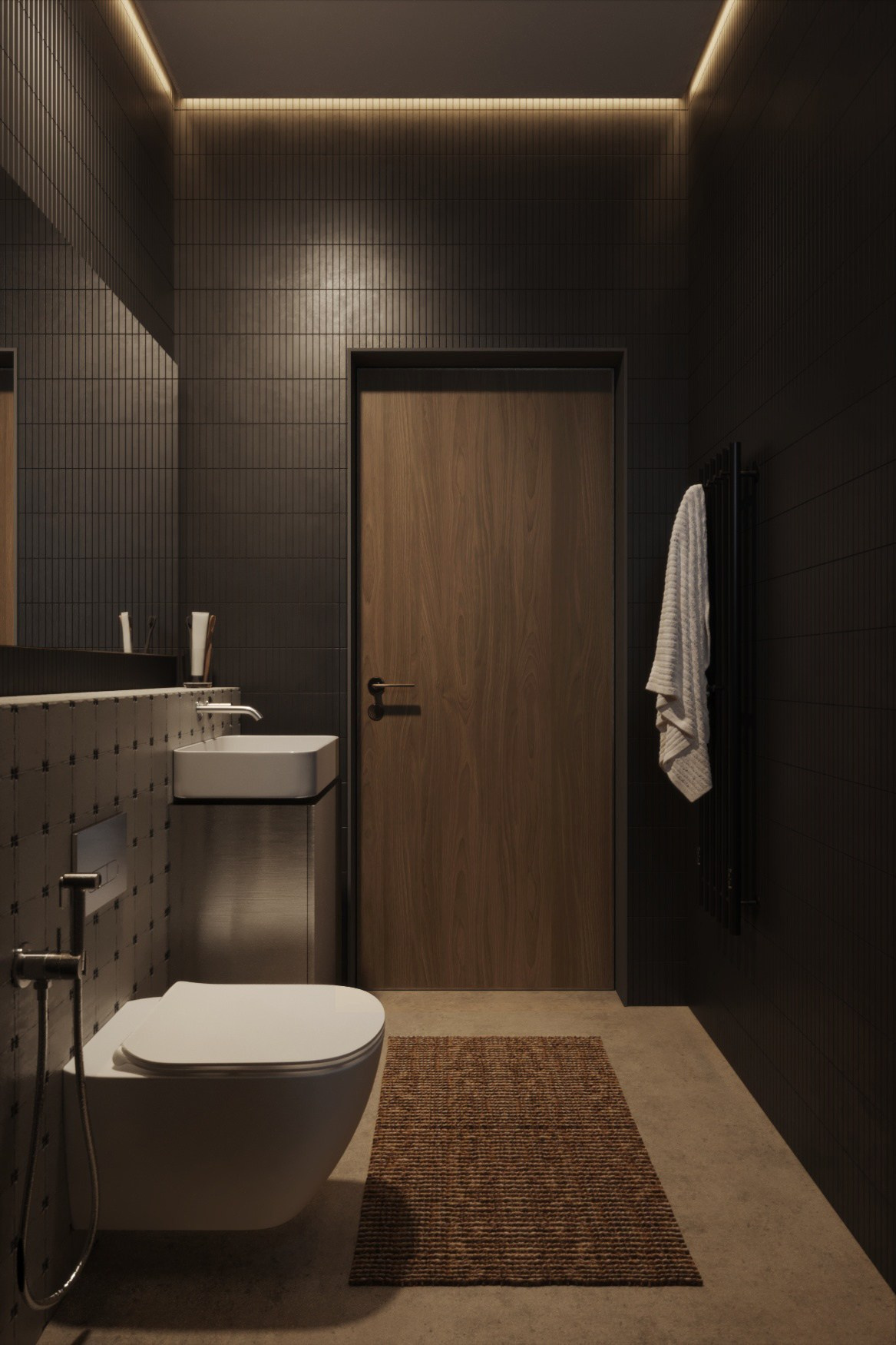 Дом в Мраморном, 2 этажа с баней. Дизайн интерьера от Дмитрия Баландина