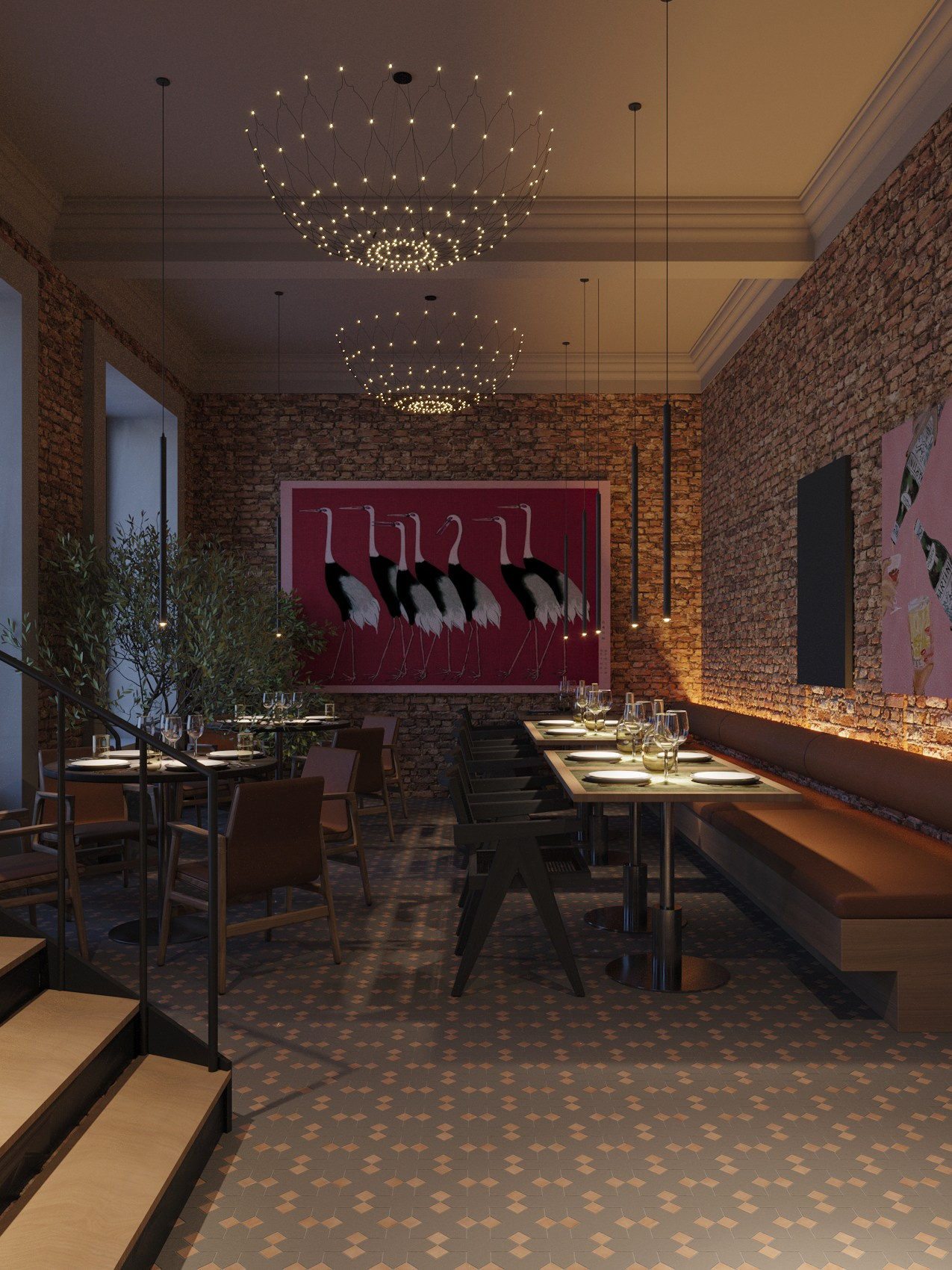 Ресторан «Трепет и Томаты». Rezells Architects — студия дизайна жилых и коммерческих интерьеров