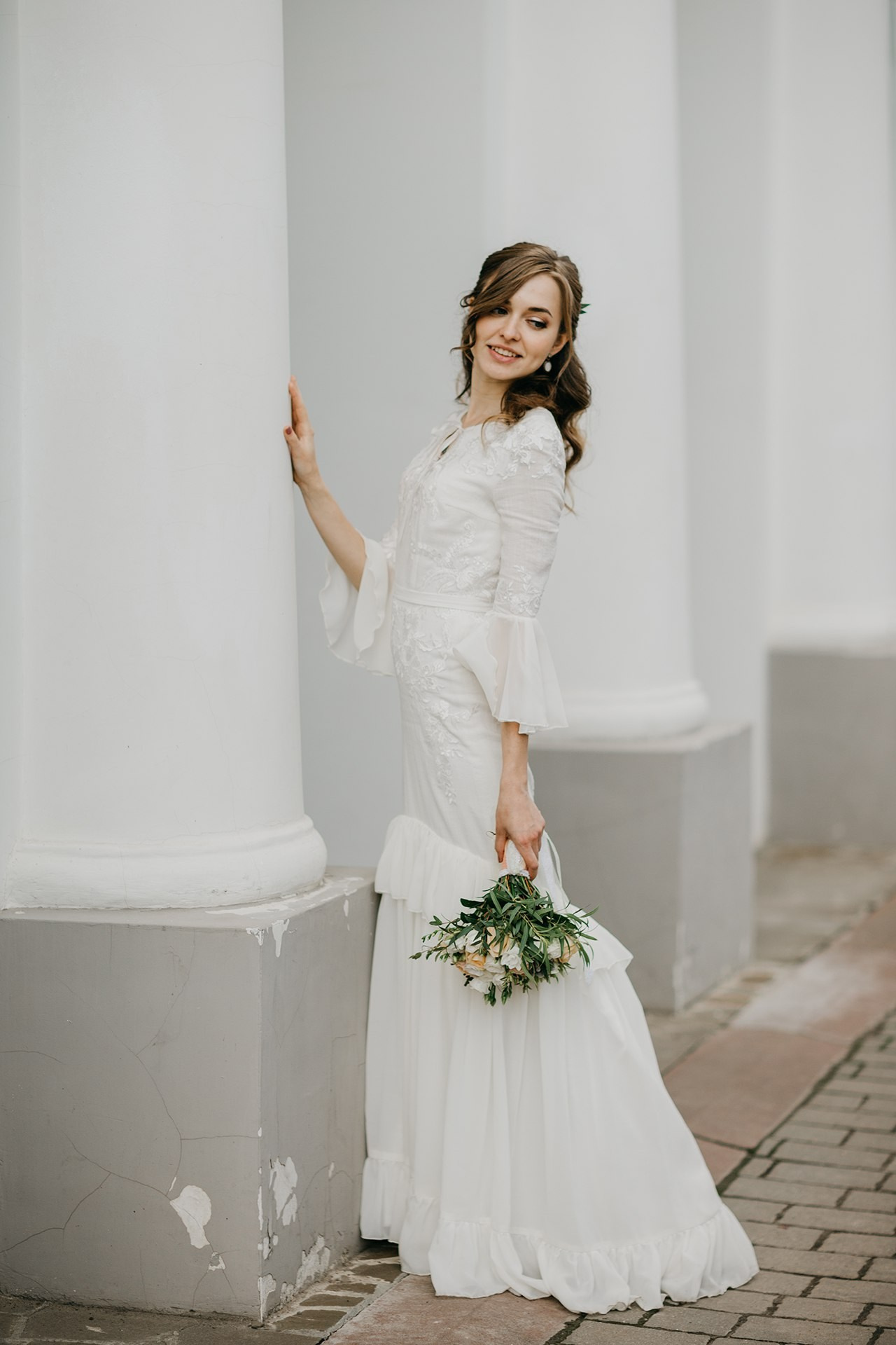 Примеры свадебных платьев. Модельер Евгений Бременев