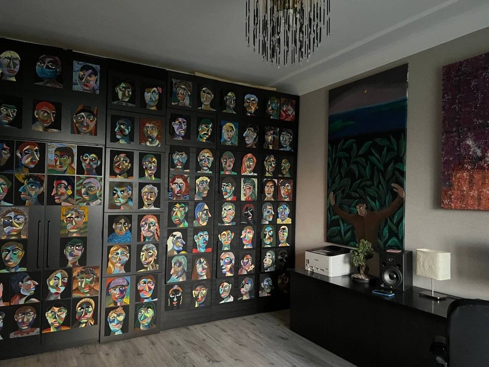 Персональная выставка «Время призраков». Artist Maria Ansh